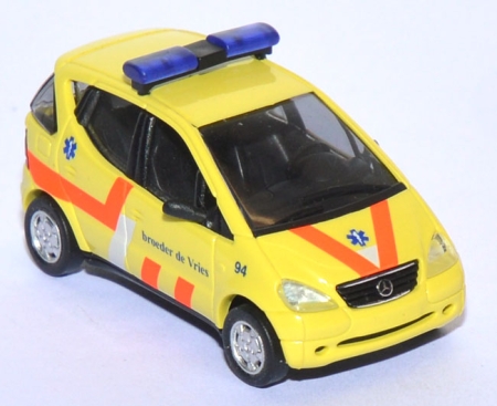 Mercedes-​Benz A-​Klasse Ambulance broeder de Vries Notarzt Niederlande 48604