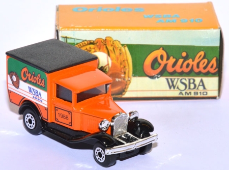 38 Ford Model A Van - Orioles WSBA AM 910