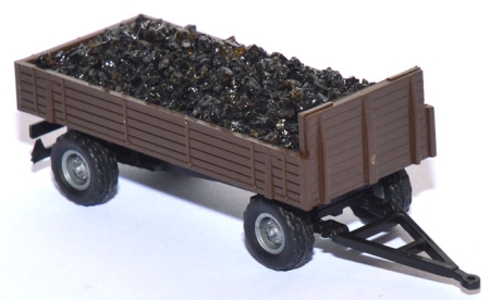 LKW-Anhänger Pritsche mit Kohleladung / Kohletransport 44919
