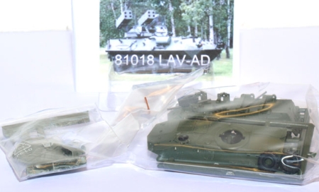 LAV-AD Radpanzer US Streitkräfte Bausatz
