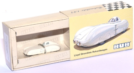 Lloyd Stromlinienrekordwagen Weiße Maus