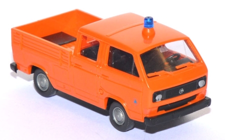VW T3 DoKa Katastrophenschutz orange