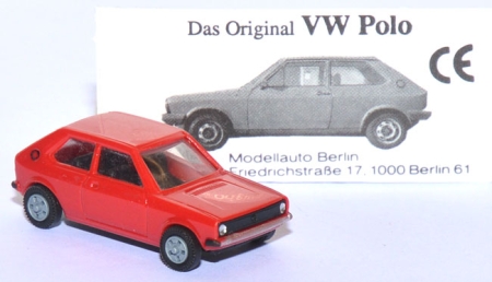 VW Polo 1 rot