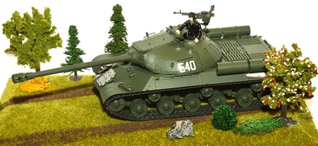 Russischer Panzer JS3 Stalin #540 grün