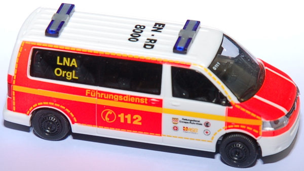 1zu87 eu Shop für gebrauchte Modellautos VW T5 Bus Notarzt Ennepe Ruhr