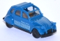 Preview: Citroen 2 CV 6 Ente offen Bayern-​​Ente Spielwarenmesse blau