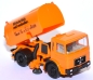 Preview: MAN F8 Straßenkehrwagen Schörling orange