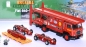Preview: Fiat 640-​Serie Ferrari Renntransporter mit 2 Rennwagen