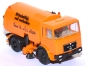 Preview: MAN F8 Straßenkehrwagen Schörling orange