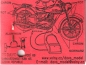 Preview: Jawa 250 Motorrad mit Beiwagen 1946 Bausatz Resin