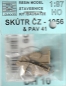 Preview: Skútr CZ mit Anhänger Motorroller 1956 Bausatz Resin