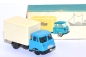 Preview: Robur LO 2500 LKW mit eckigem Kofferaufbau himmelblau