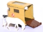 Preview: 43A Pony Trailer mit einem Pferd cremefarben
