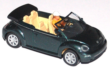 VW New Beetle Cabriolet offen alaskagrünmetallic