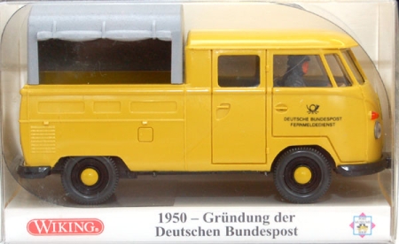 VW T1 Pritsche Doppelkabine Post 1:40