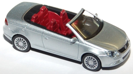 VW Eos Cabriolet offen silbermetallic