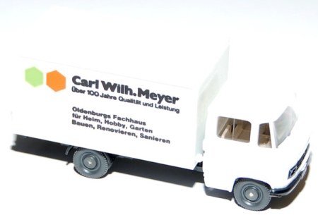 Mercedes-Benz L 608 Koffer Carl W. Meyer weiß