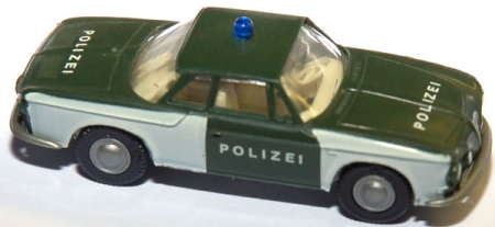 VW Karmann Ghia 1600 Polizei grün