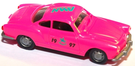 VW Karmann Ghia Coupé Spielwarenmesse pink