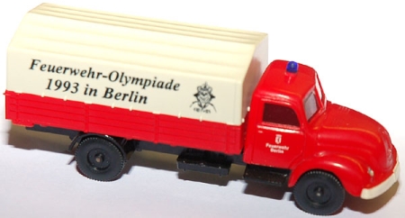 Magirus S 3500 Pritschen-LKW Feuerwehr-Olympiade 1993 in Berlin
