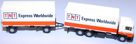 MAN F 90 Wechselkofferlastzug TNT Express Worldwide