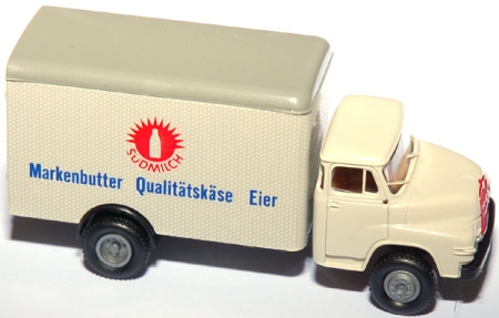 MAN 635 Kurzhauber Koffer-LKW Südmilch