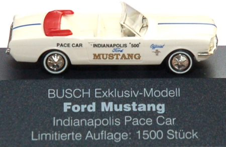 Ford Mustang Cabrio ´64 Pace Car Indianapolis 47503