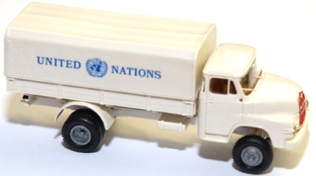 MAN 635 Kurzhauber Pritschen-LKW 4x4 United Nations