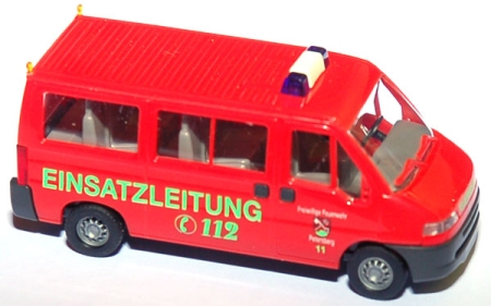 Fiat Ducato Feuerwehr Einsatzleitung Petersberg rot 47309