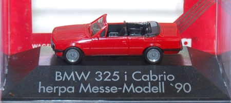 BMW 325i Cabrio Messe-Modell Motorshow Essen1990 rot