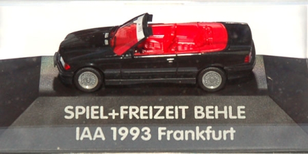 BMW 325i (E36) Cabrio mit Hardtop Behle IAA 1993 Frankfurt