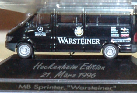 Mercedes-Benz Sprinter Hockenheim Edition Warsteiner