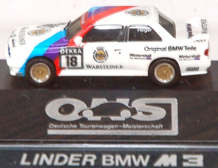 BMW M3 (E30) DTM 1989 Linder #18 Heger BMW