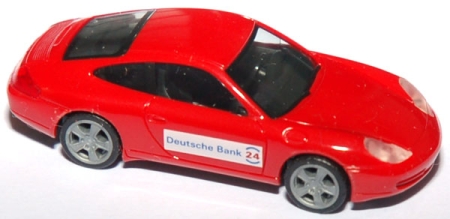 Porsche 911 Carrera (996) Facelift Deutsche Bank 24 rot