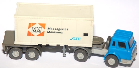 International Harvester Containersattelzug MM Messageries Mariti