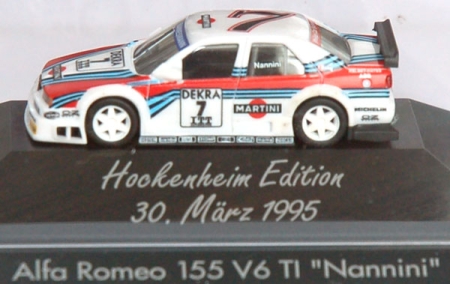 Alfa Romeo 155 V6 TI DTM 1995 Martini Nannini #7 Hockenheim Edit