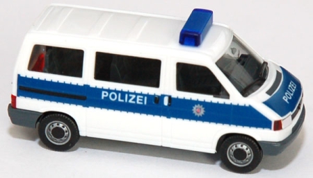 VW T4 Bus Polizei Erfurt blau