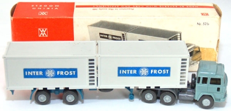Magirus 235 D 22 FS Kühlcontainersattelzug Inter Frost