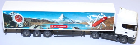 Scania 144 L Koffersattelzug Victorinox