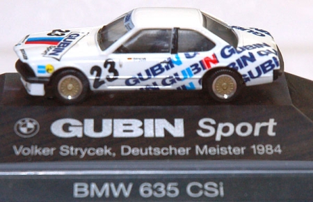 BMW 635 CSI DM 1984 Gubin Sport #23 Volker Strycek