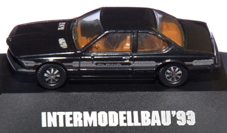 BMW Alpina B7 Turbo Coupé schwarz Intermodellbau 1993