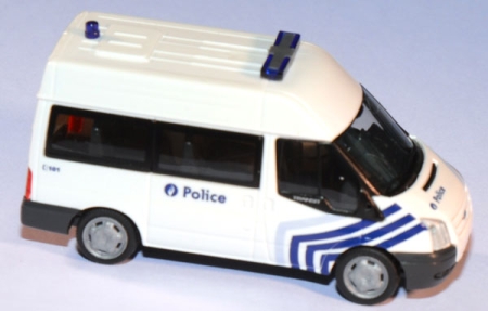 Ford Transit Police Brüssel Polizei weiß
