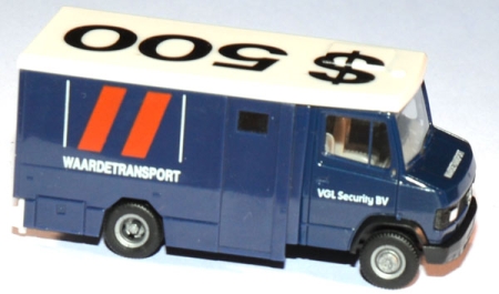 Mercedes-Benz T2 Geldtransporter Werttransport / Waardetransport blau