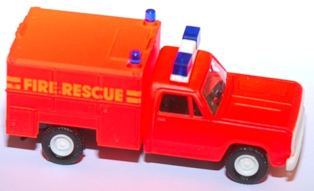 Dodge Gerätewagen Feuerwehr Fire-Rescue tagesleuchtrot 1449