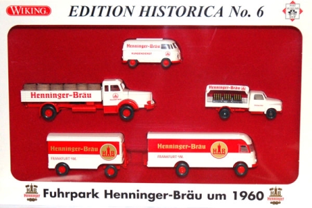 Post Museums Shop Edition Historica No. 6 Fuhrpark Henninger-Brä