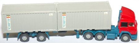 Iveco TurboStar Containersattelzug Alianca