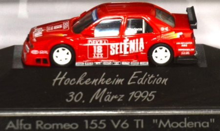 Alfa Romeo 155 V6 TI DTM 1995 Selenia #18 Modena