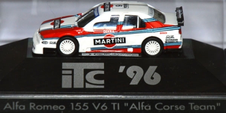 Alfa Romeo 155 V6 TI ITC 1996 Alfa Corse Martini #6 Alessandro Nannini