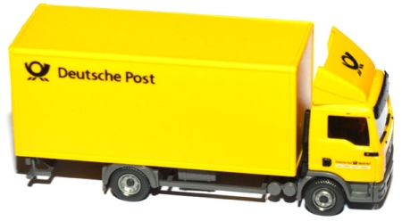 MAN TGL Koffer-Lkw Deutsche Post gelb