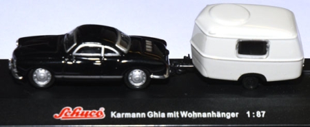 VW Karmann Ghia mit Wohnanhänger